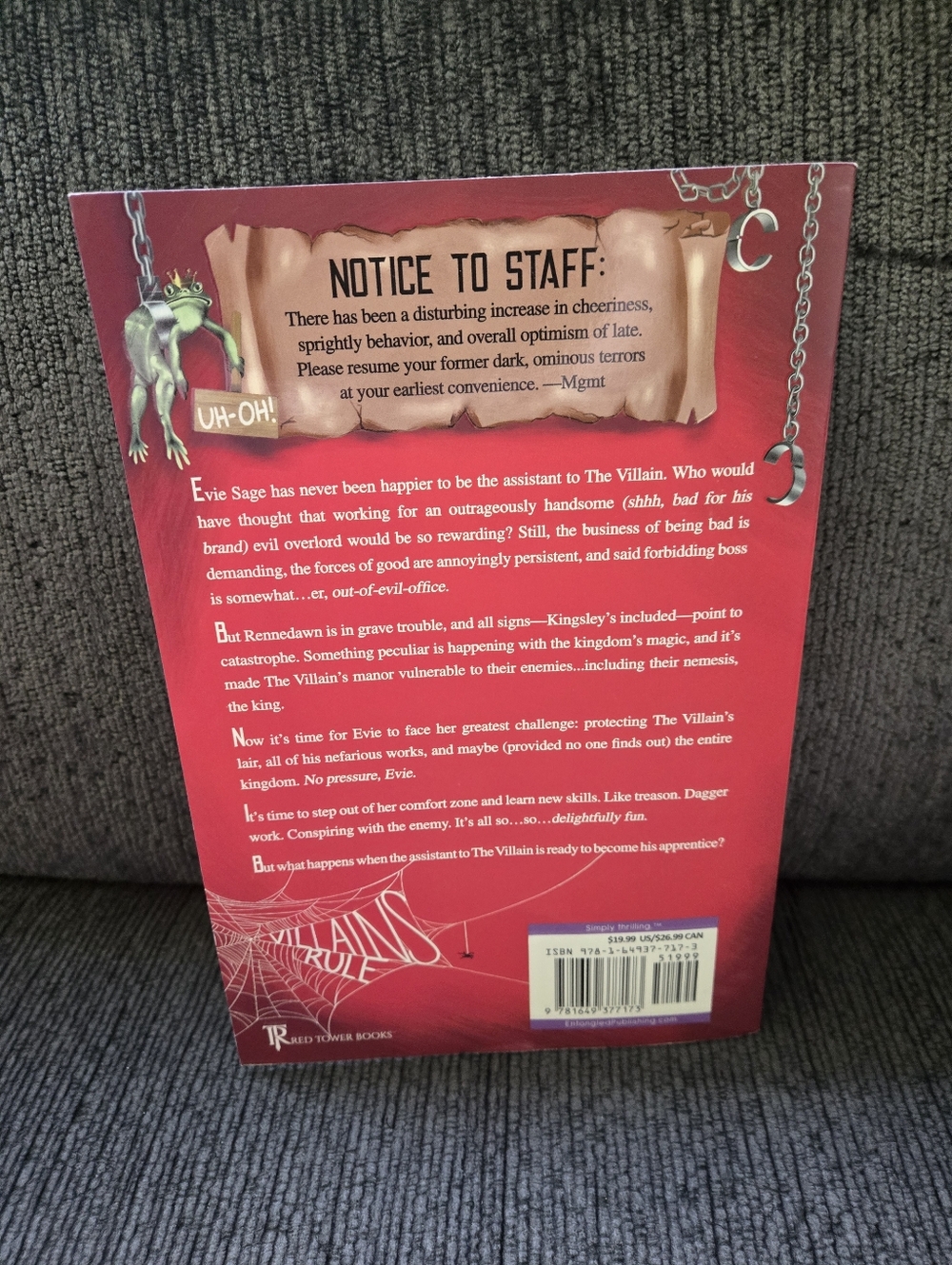 Assistant To The Villain Book Series #1-3 By Hannah Nicocle Maehrer - Picture 5 of 9
